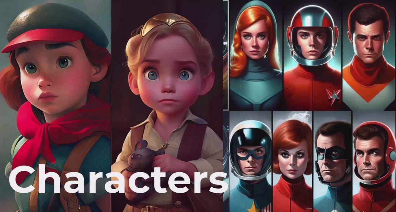 掌握 MidJourney V5 AI + ChatGPT创建一致的角色设计图像-22节课-中英字幕-小艾项目网