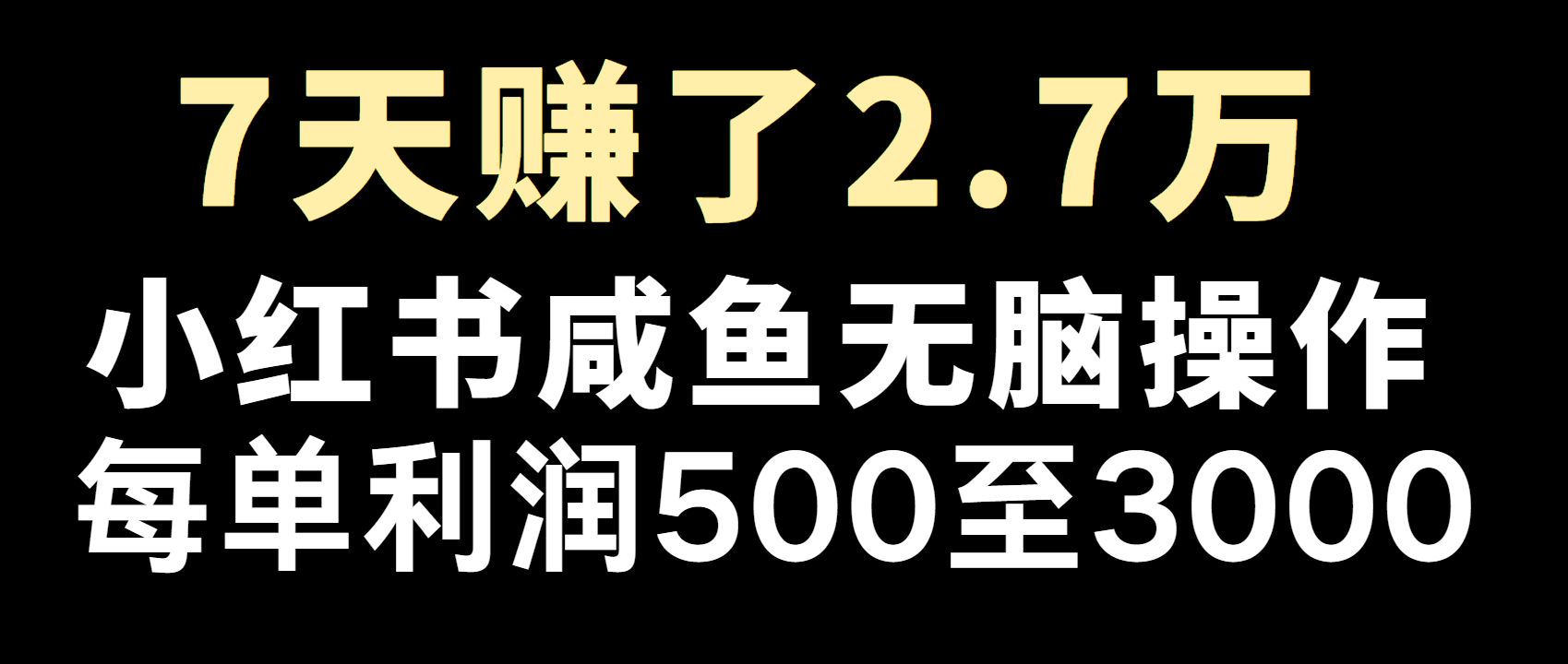 全网首发，7天赚了2.6万，2025利润超级高！-小艾项目网