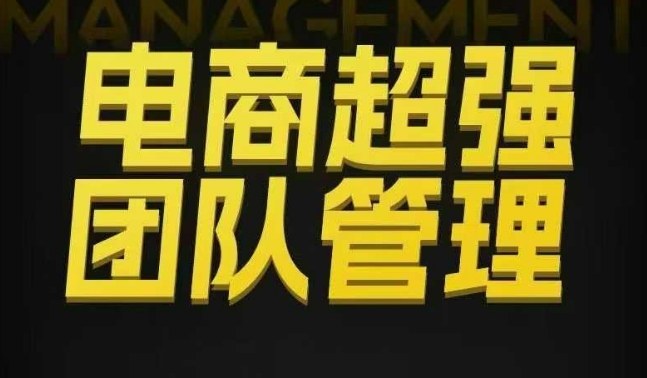 电商超强团队管理，组织绩效，到用人执行，分权合伙-小艾项目网