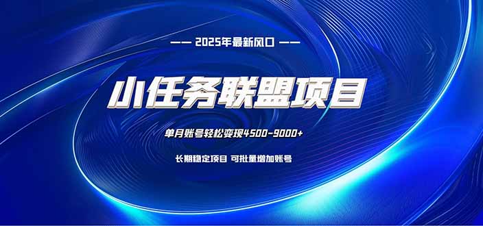 小任务联盟项目：一台电脑每天只需10分钟，轻松简单稳定-小艾项目网