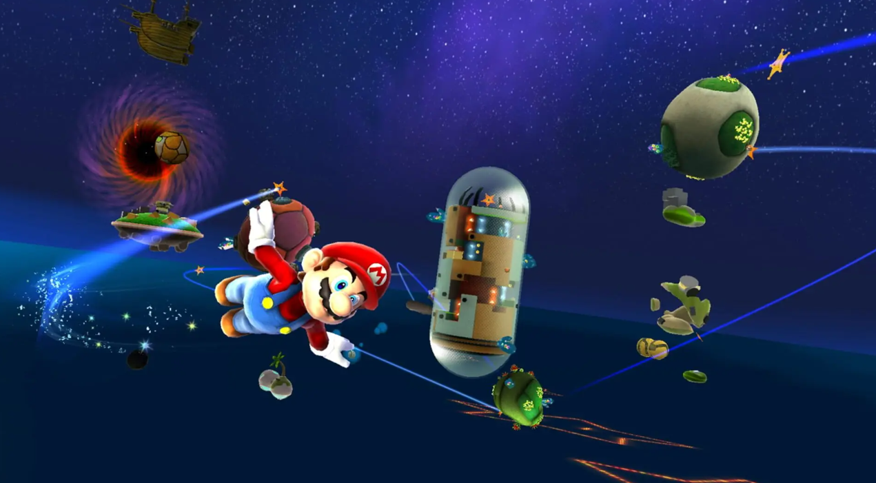 《超级马力欧银河 1+2 Super Mario Galaxy 1+2》Switch美版中文NSZ下载 – 含1.3.0补丁-小艾项目网