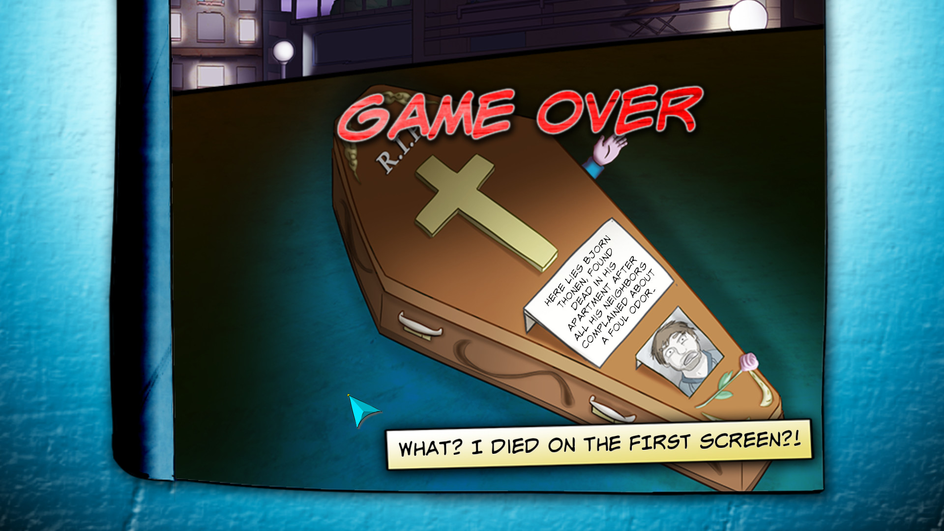 《德米特里：玩世不恭大冒险 Demetrios – The BIG Cynical Adventure》Switch英文版NSP下载 – 含1.0.1补丁-小艾项目网