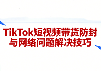 老谭·TikTok短视频带货实拍课程-小艾项目网