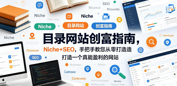 目录网站创富指南，Niche+SEO，手把手教您从零打造打造一个真能盈利的网站【原创双语字幕】-小艾项目网