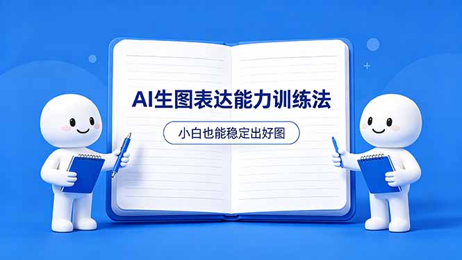 AI生图不是做漂亮图，而是表达能力。这套方法让小白也能稳定出好图-小艾项目网