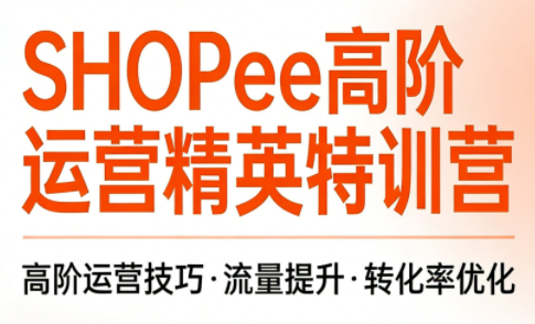 梦凡老师·Shopee虾皮高阶运营课程(更新5月)-小艾项目网