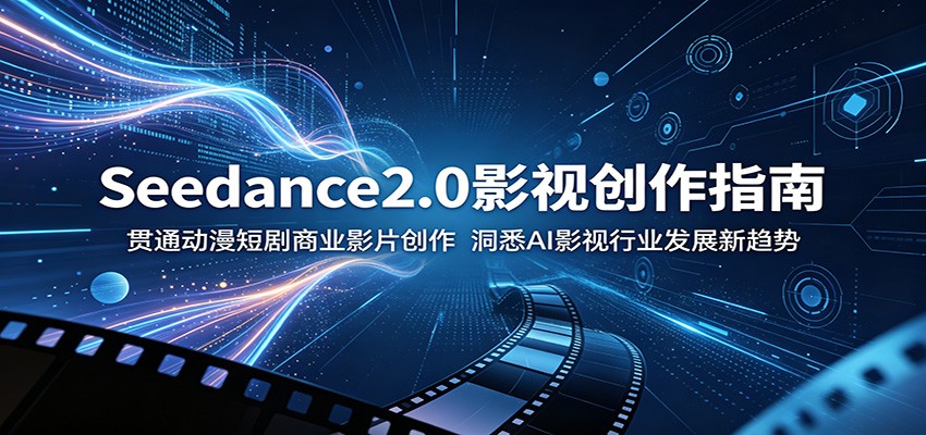 Seedance2.0影视创作指南：贯通动漫短剧商业影片创作，洞悉AI影视行业发展新趋势-小艾项目网