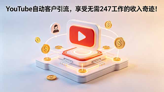 YouTube 自动客户引流，享受无需 247 工作的收入奇迹！【原创双语字幕】-小艾项目网