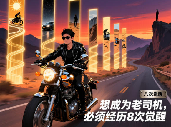 付费文章：想成为老司机，必须经历8次觉醒-小艾项目网