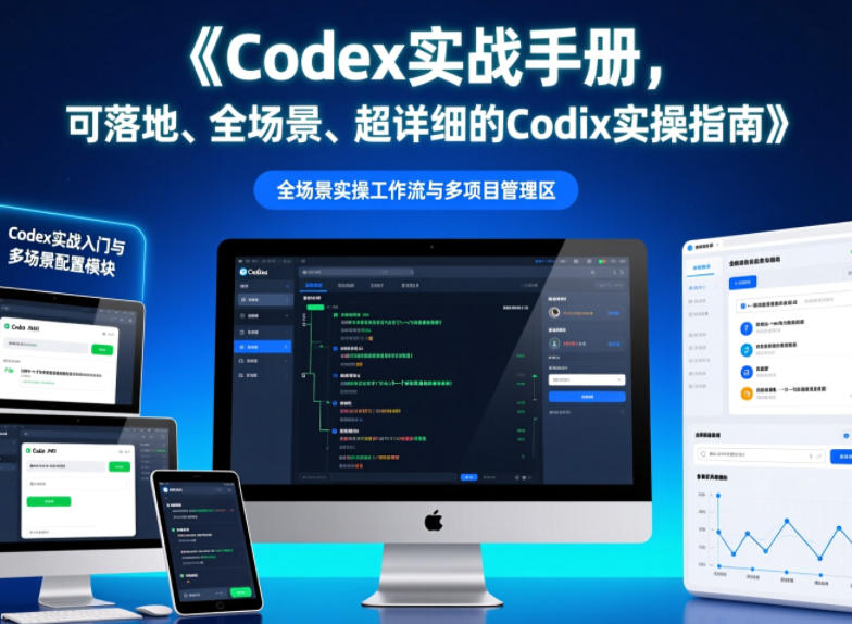 Codex实战手册，可落地、全场景、超详细的Codex实操指南-小艾项目网