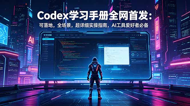 Codex学习手册全网首发:可落地,全场景,超详细实操指南,AI工具爱好者必备-小艾项目网