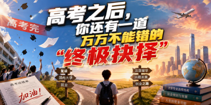 付费文章:高考之后,你还有一道万万不能错的“终极抉择”-小艾项目网