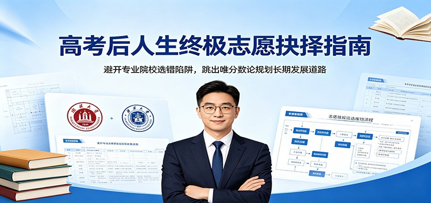 高考后人生终极志愿抉择指南：避开专业院校选错陷阱，跳出唯分数论规划长期发展道路-小艾项目网