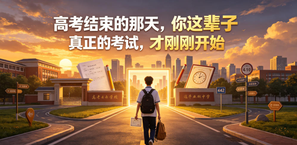 付费文章:高考结束的那天,你这辈子真正的考试,才刚刚开始-小艾项目网