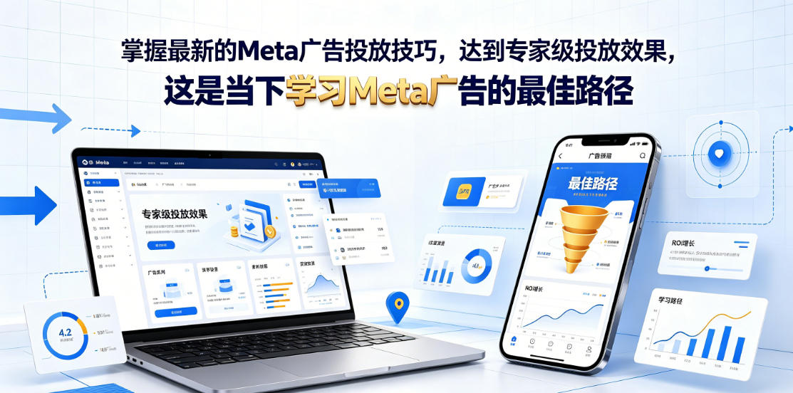 掌握最新的Meta广告投放技巧,达到专家级投放效果,这是当下学习Meta广告的最佳路径【原创双语字幕】-小艾项目网