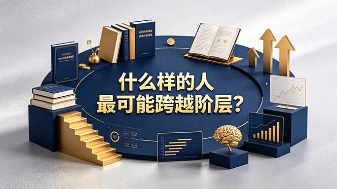 付费文章：什么样的人最可能跨越阶层？具备这五种特质，普通人也能顺利跨越阶层-小艾项目网