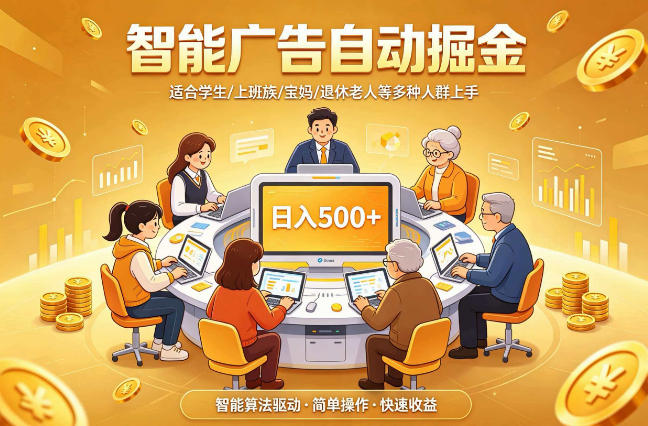 2026年最好做的项目：自动掘金项目，小白轻易上手，单日轻松收入500+【揭秘】-小艾项目网