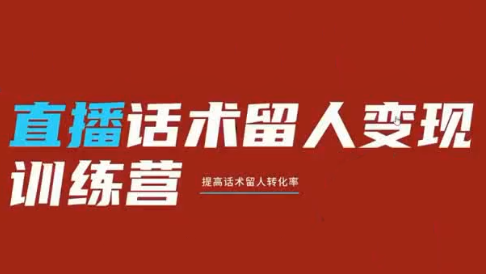 纹汐·直播话术留人变现训练营-小艾项目网