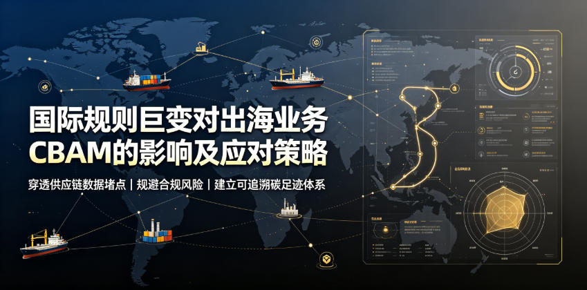 国际规则巨变对出海业务CBAM的影响及应对策略，帮助企业穿透供应链数据堵点，规避合规风险-小艾项目网