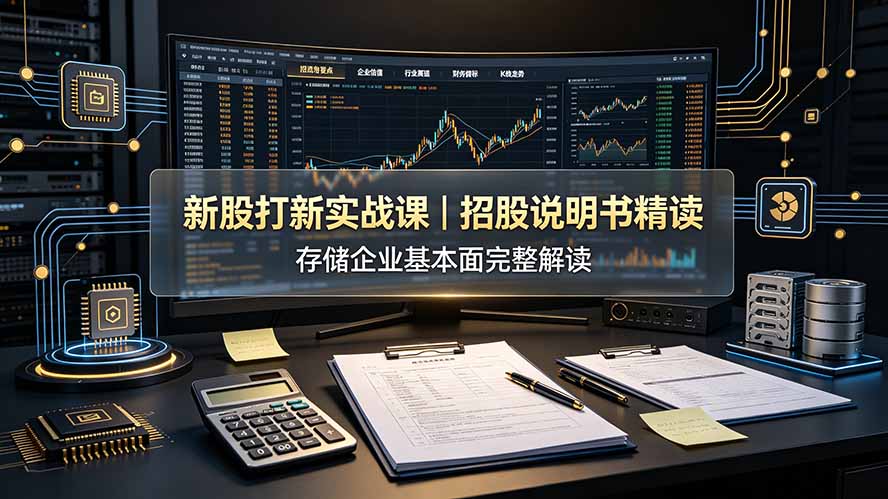 付费文章:新股打新实战课|招股说明书精读,存储企业基本面完整解读-小艾项目网