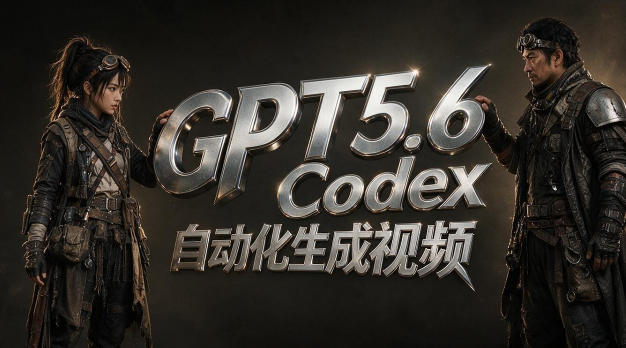 GPT5.6+Codex自动化视频生成:提示词设计×角色设定×封面海报×工作流思路,高效产出AI视频-小艾项目网