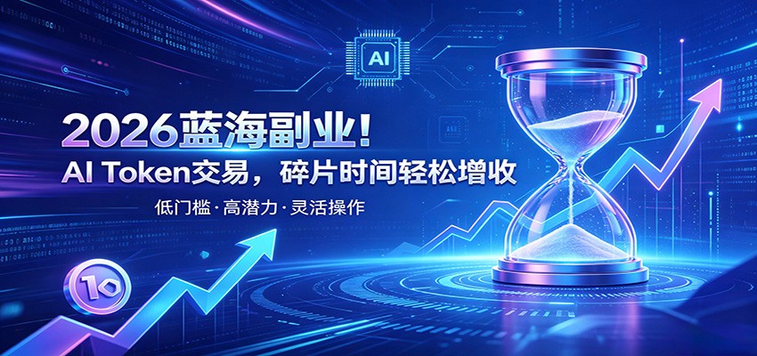 AI Token算力赛道！普通人可入局的数字副业，零门槛快速起步-小艾项目网
