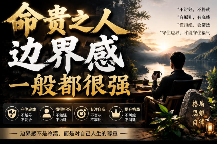 付费文章：命贵之人，边界感一般都很强-小艾项目网