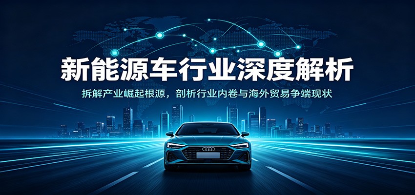 新能源车行业深度解析：拆解产业崛起根源，剖析行业内卷与海外贸易争端现状-小艾项目网