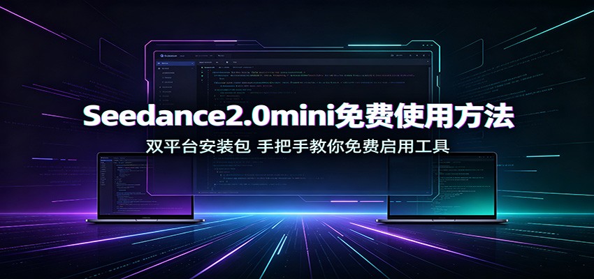 Seedance2.0mini免费使用方法:双平台安装包,手把手教你免费启用工具-小艾项目网