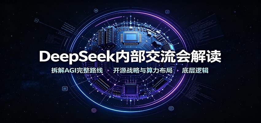 DeepSeek内部交流会解读：拆解AGI完整路线，开源战略与算力布局底层逻辑-小艾项目网