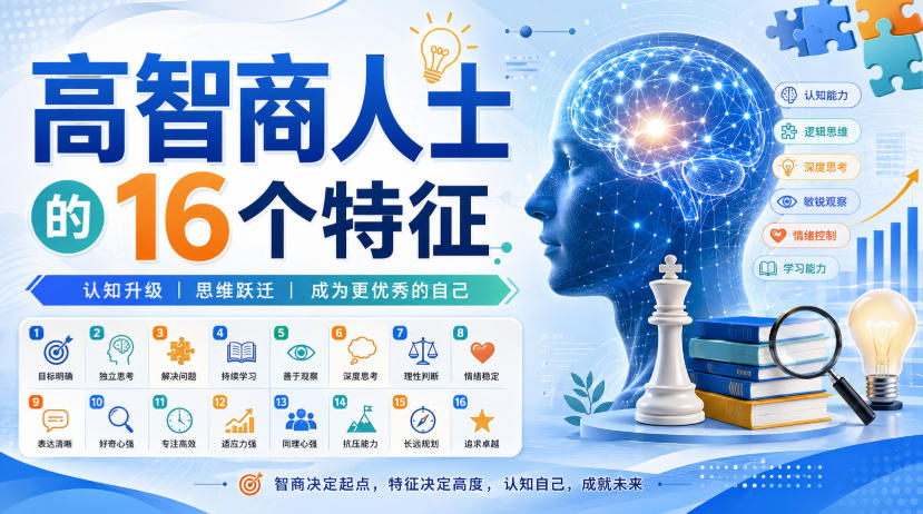 付费文章：高智商人士的16个特征-小艾项目网