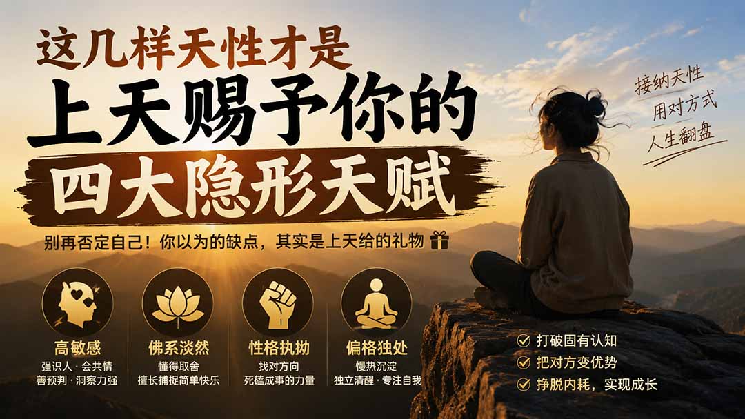 付费文章：这几样天性才是上天赐予你的四大隐形天赋-小艾项目网