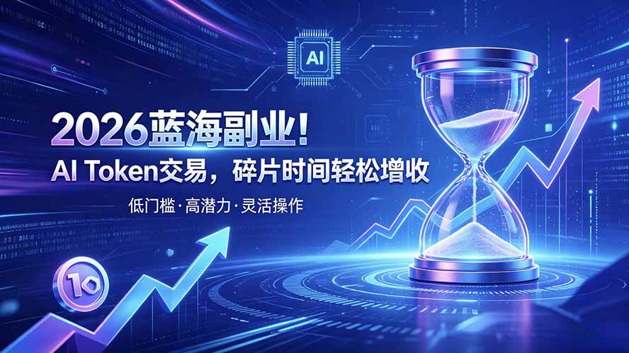 AI Token算力赛道!普通人可入局的数字副业-小艾项目网