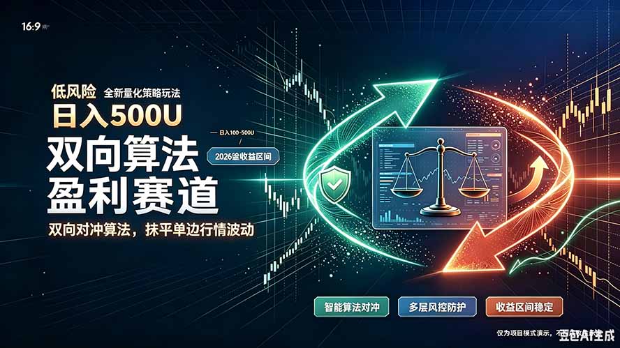 算法对冲/EA量化,日入500刀,躺着赚钱!你把它当做“自动提款机”,它把你就爆了-小艾项目网