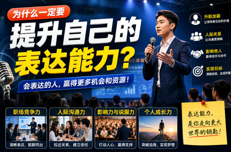 付费文章：为什么一定要提升自己的表达能力？-小艾项目网
