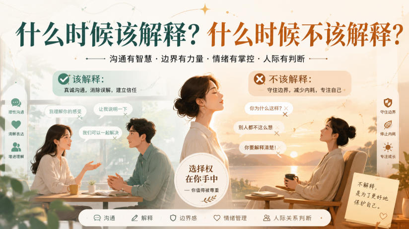 付费文章：什么时候该解释？什么时候不该解释？-小艾项目网