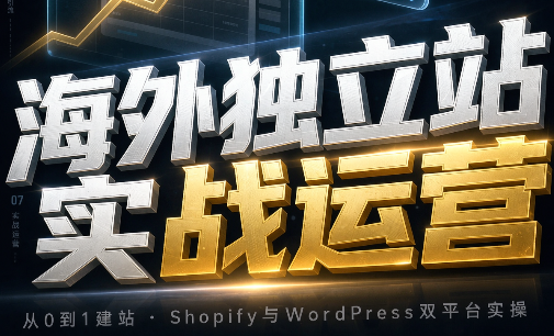 海外独立站实战运营-小艾项目网