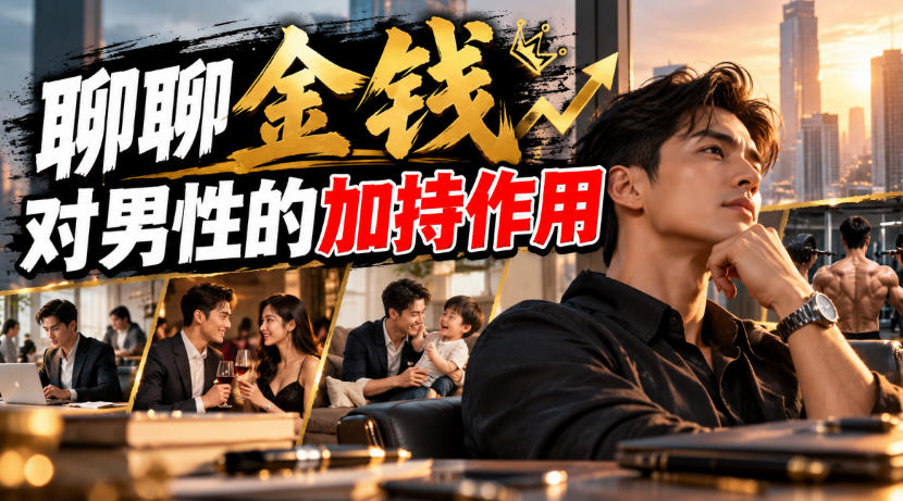 某公众号付费文章：聊聊金钱对男性的加持作用-小艾项目网