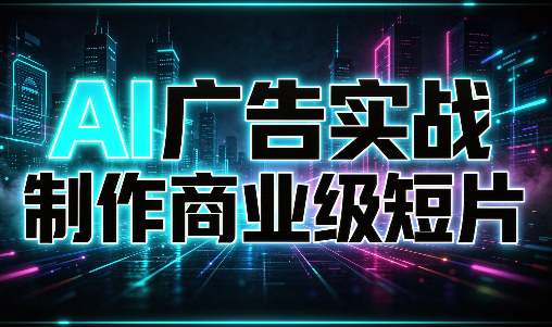 AI广告实战制作商业级短片-小艾项目网
