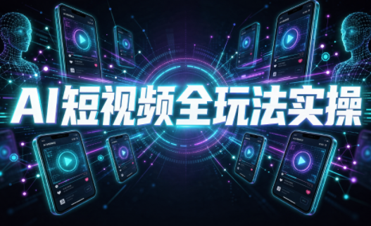 AI短视频全玩法实操(剪辑+带货+数字人+漫剧+短剧)-资源宝库