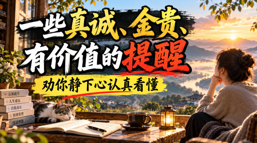付费文章:一些真诚、金贵、有价值的提醒,劝你静下心认真看懂-小艾项目网