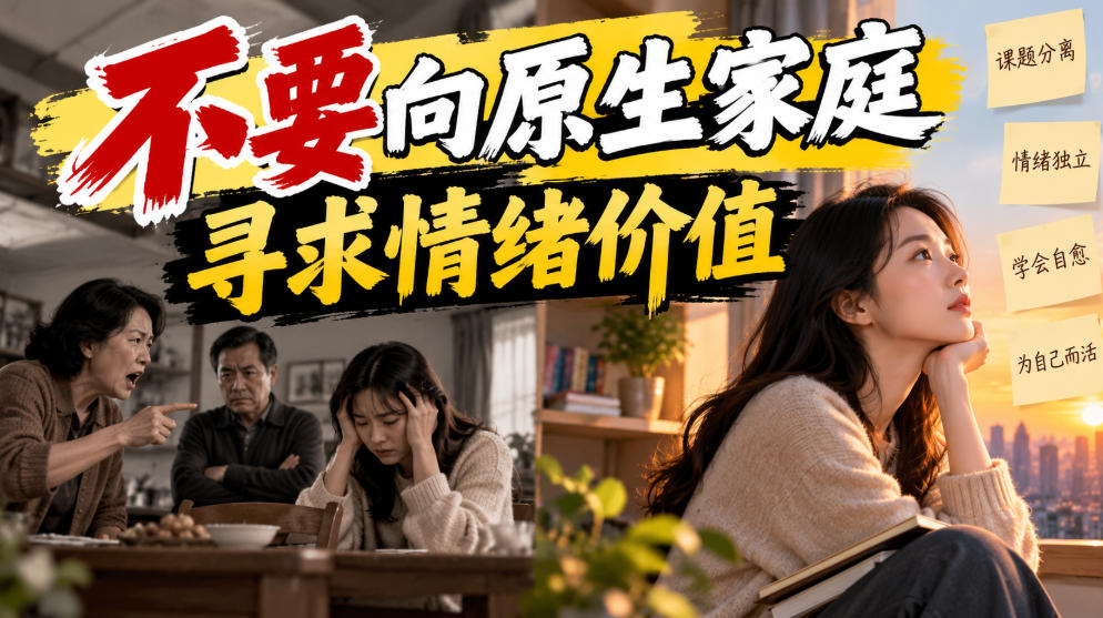 某公众号付费文章:不要向原生家庭寻求情绪价值-小艾项目网