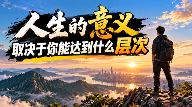 某公众号付费文章：人生的意义，取决于你能达到什么层次-小艾项目网