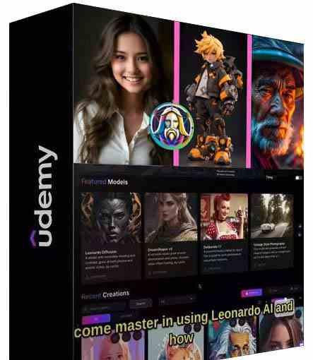 图片[2]-比Midjourney更好的Leonardo AI绘画图像大师班教程-16讲-中英字幕-小艾项目网