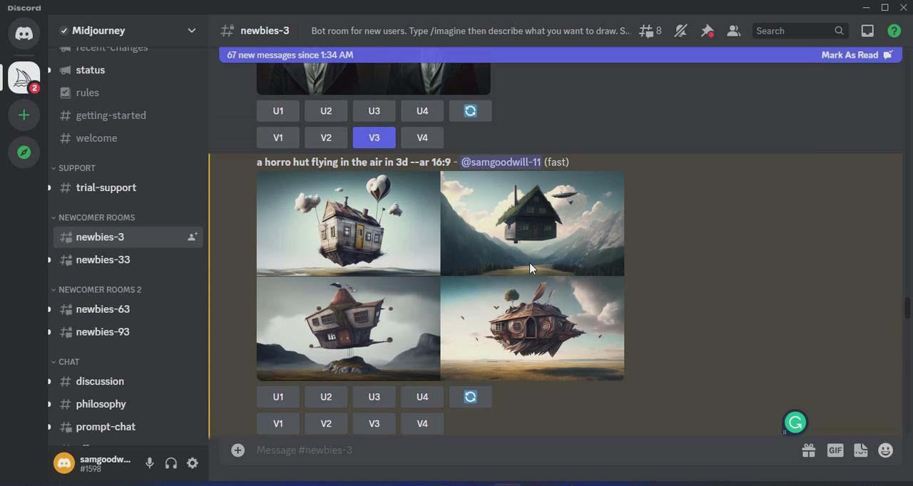 图片[3]-Midjourney AI：从零基础到高级版的大师班教程-34节课-中英字幕-小艾项目网