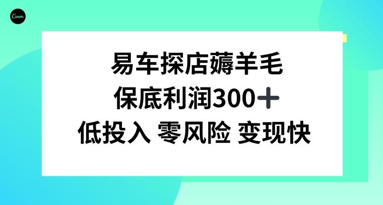 易车APP首页十亿补贴活动，选择到店补贴，保底利润300+-小艾项目网