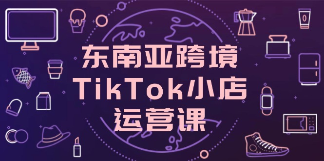 东南亚跨境TikTok小店运营课，掌握店铺设置与流量转化核心技巧-小艾项目网