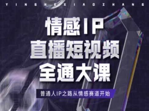 情感IP直播短视频全通大课，普通人IP之路从情感赛道开始-小艾项目网