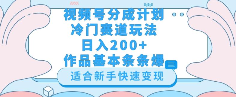 视频号冷门赛道玩法（婆媳关系盘点），轻松日入200+，小白也可操作，第一天即可爆作品-小艾项目网