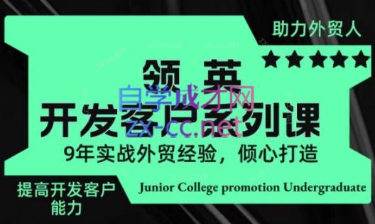 城哥·领英开发客户系列课-小艾项目网